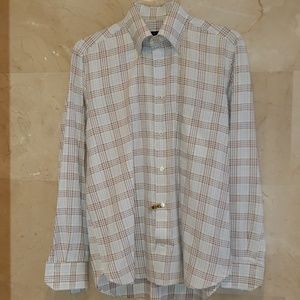 MEN'S ITALIAN EREDI PISANO BUTTON DOWN DRESS SHIRT